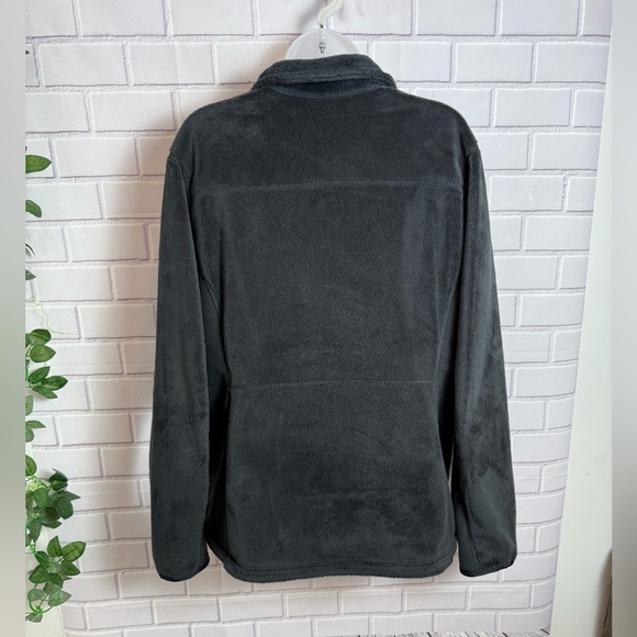 L.L. BEAN Cozy black Teddy Jacket with Plush Texture and Relaxed Fit/size L - Picture 11 of 12